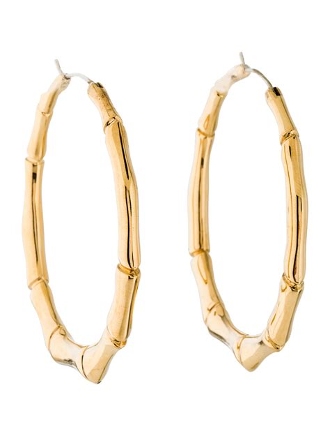 cardow gucci earrings|gucci bamboo jewelry.